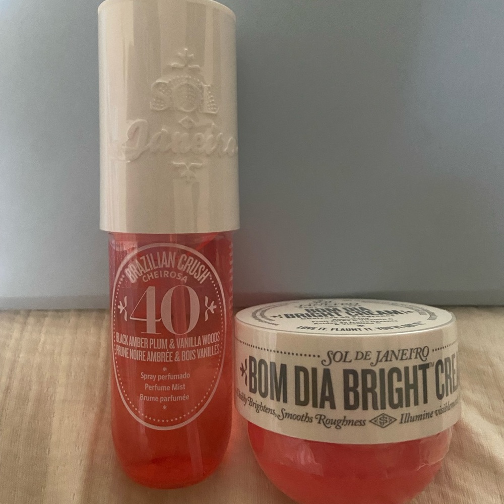 Sol de Janeiro 40 and Bom Dia Bright Cream